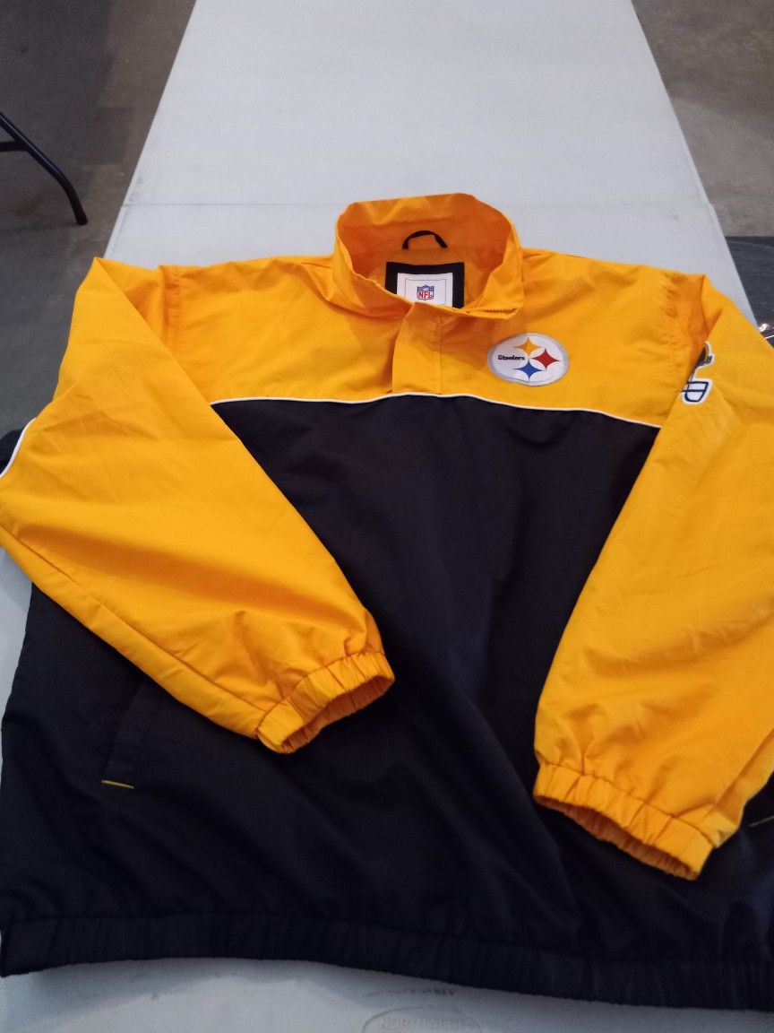 NFL Steelers Lightweight Pullover Jacket