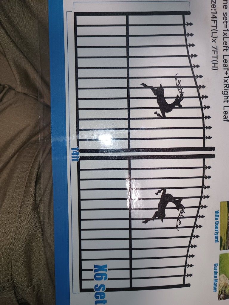 New 14 Ft Metal Gate