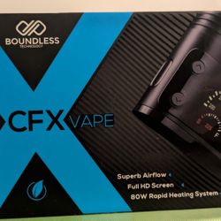 New  Boundless CFX Vapor 