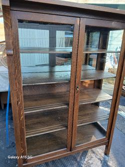 Authentic Mission arts And Crafts Display Circa 1900