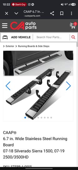 Chevy Silverado Side Steps