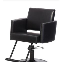 Onyx Black Hair Styling Chair 