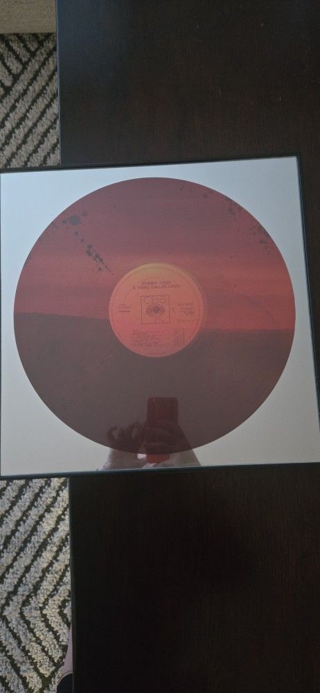 Johnny Cash Record Mirror