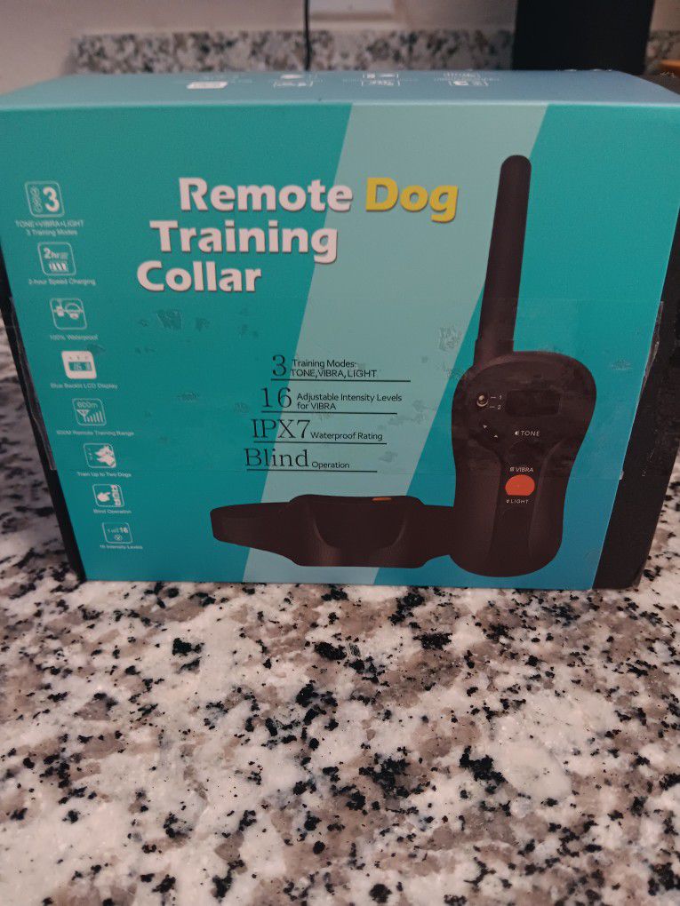 Wolfwill Waterproof Rechargeable Humane Remote Dog Training Collar 