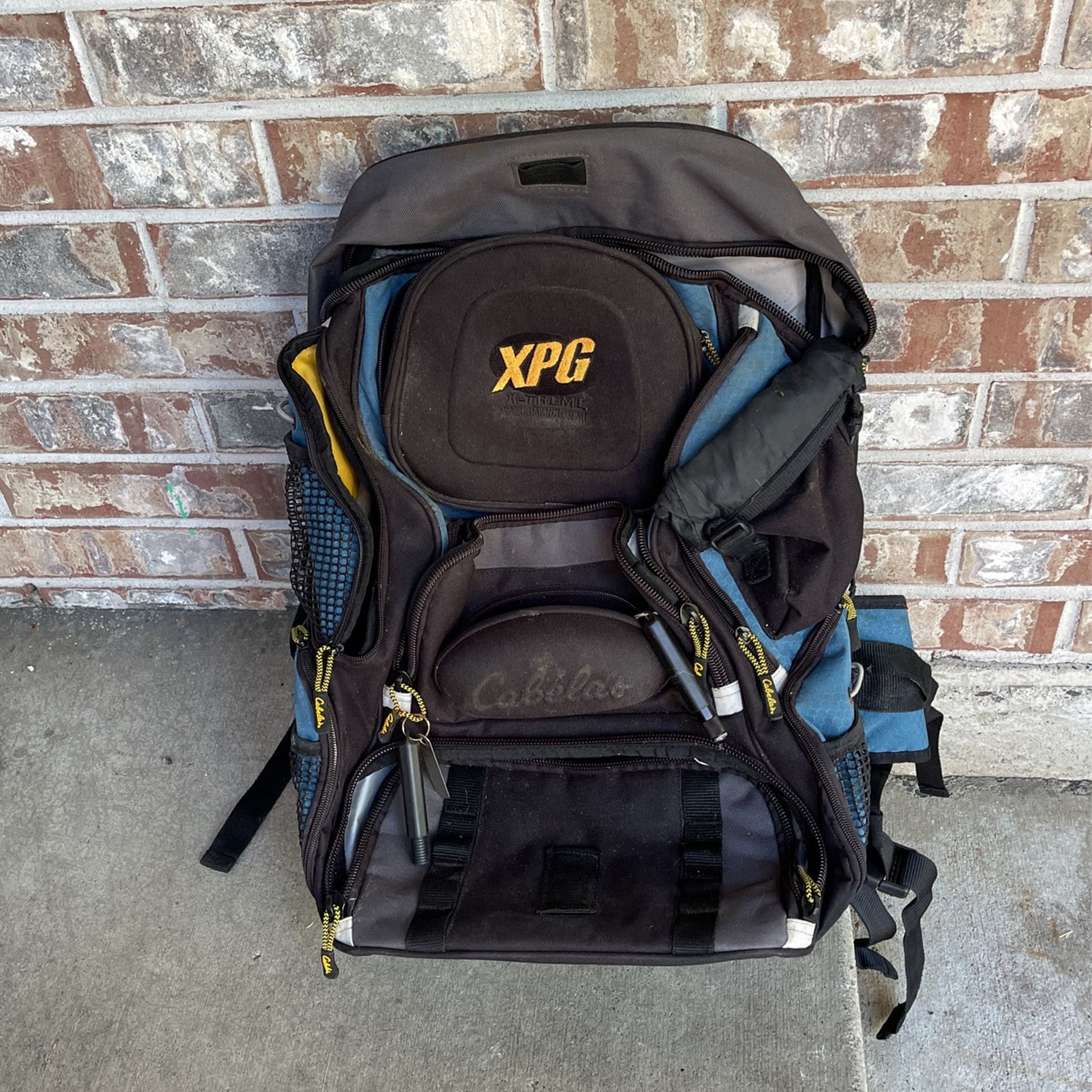 Cabelas XPG Pro Fishing Tackle Backpack