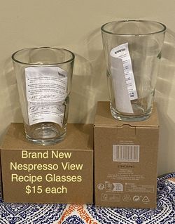 Nespresso View Recipe Glasses