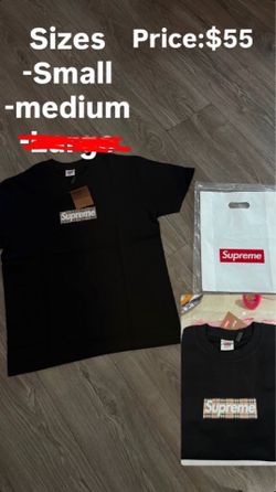 supreme burberry shirt