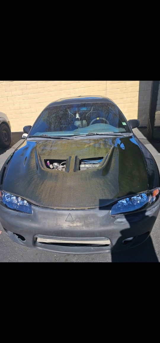 2g Dsm Eclipse Carbonfiber Hood 