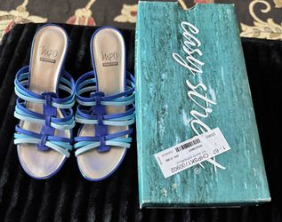 Cute Blue Wedges
