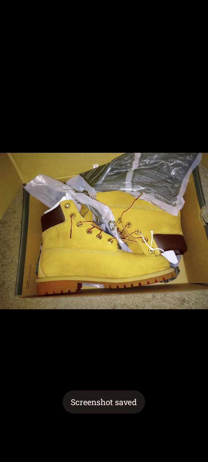 Size 7 In Mens Wheat Color Timberland Boots 