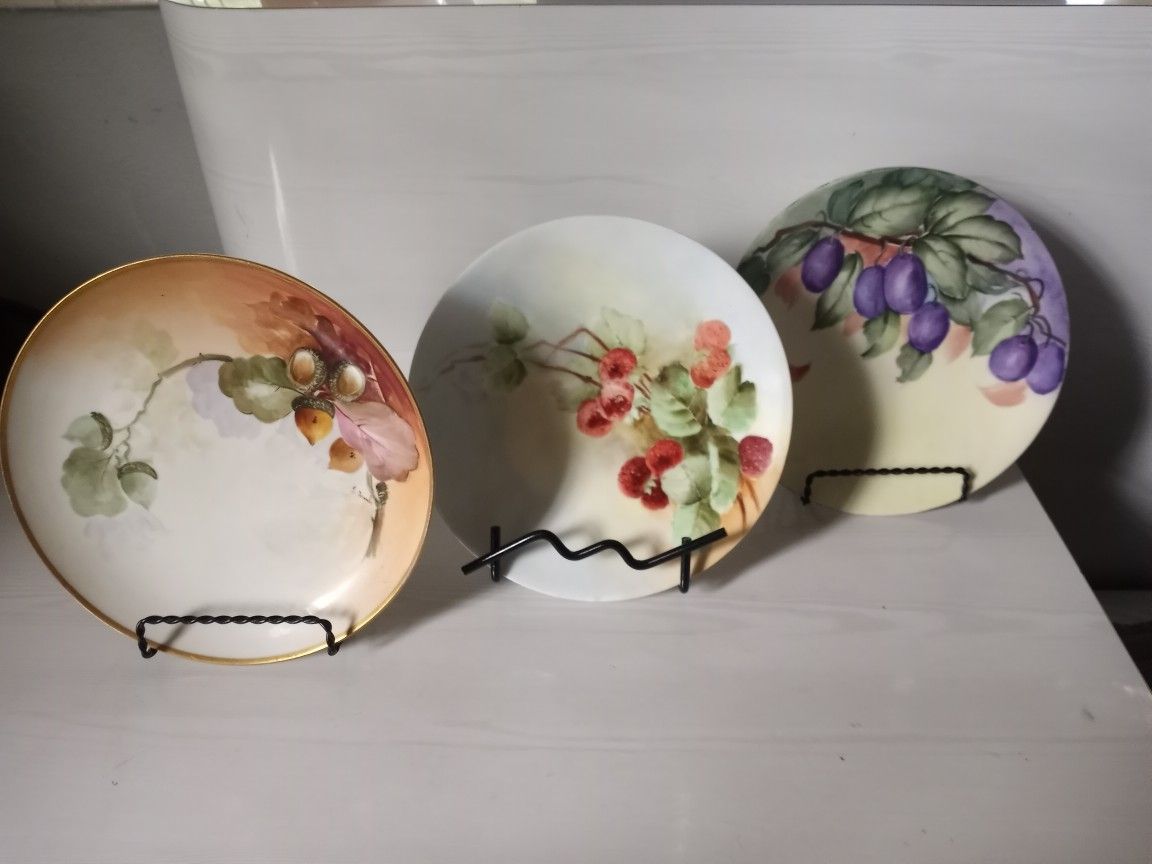 3 Platos ANTIGUOS Collectibles & Art
