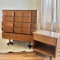Mid Century Modern Dresser Nightstand 