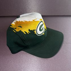 RARE 90’s Vintage Green Bay Packers Snapback Hat