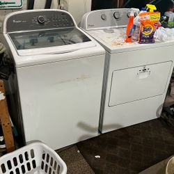 whirl pool washer and dryer