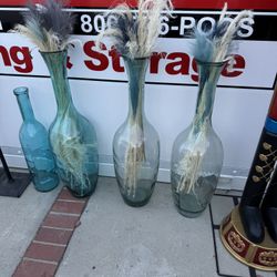 Assorted Large Decorative Vases 