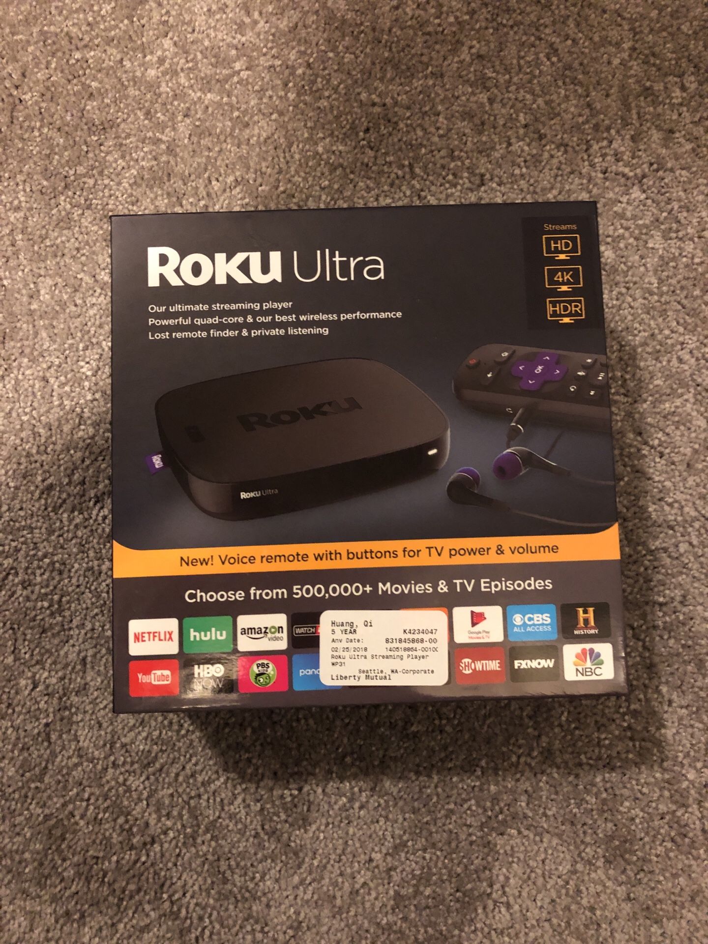 Roku ultra 4k