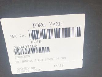 Subaru bumper legacy. 2008/9