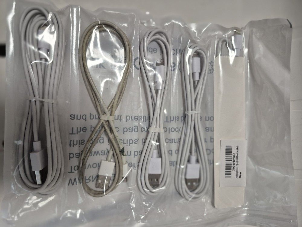 IPhone IPad USB Cable For Apple Products - Various Lengths - Brand New!
