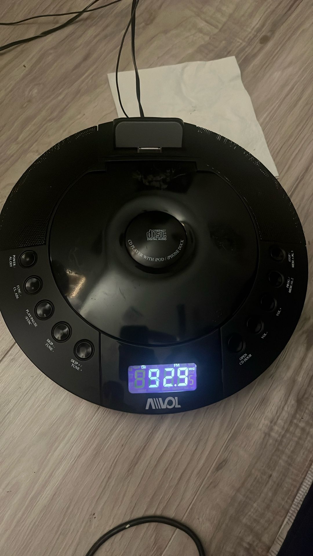 Cd/ Radio/ipod Dock