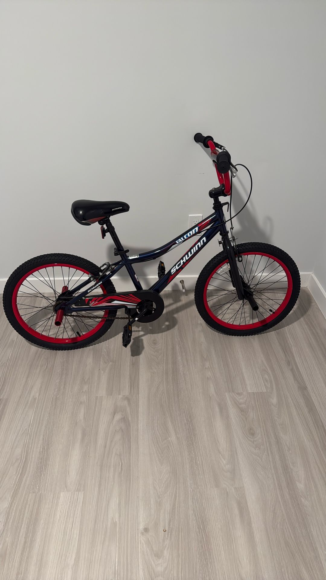 Kids Schwinn Falcon 20″ Bike – Blue/Red