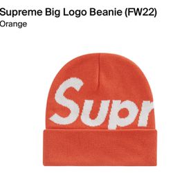 Supreme Big Logo Beanie