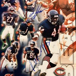 Bears Cade Mcnown, Bobby Engram Signed 