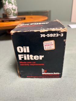 Western Auto Oil Filter 74-5923-3