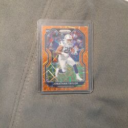 Jonathan taylor Orange Laser Prizm Rc