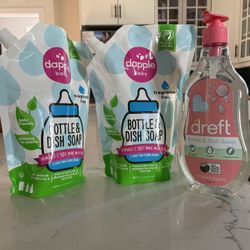 Baby Bottle And Dish Soap