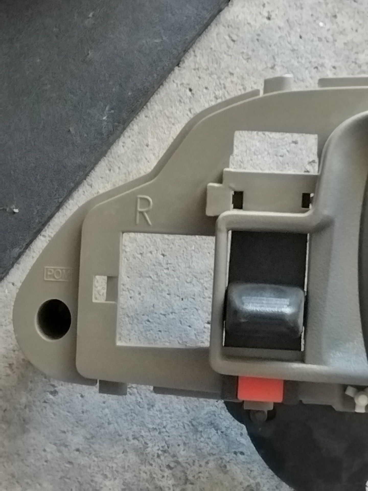 1998 Chevy Silverado passenger side door handle and lock assembly