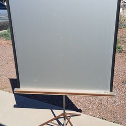 Vintage Da-Lite Silver Pacer projector screen