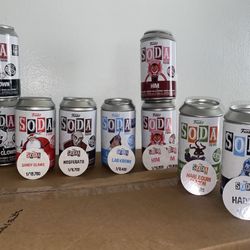 Funko Sodas! Unopened Figurines!