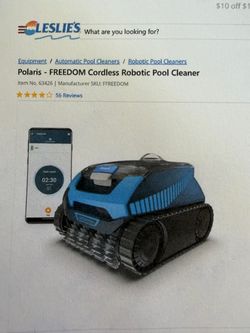 Polaris cordless robotic pool cleaner