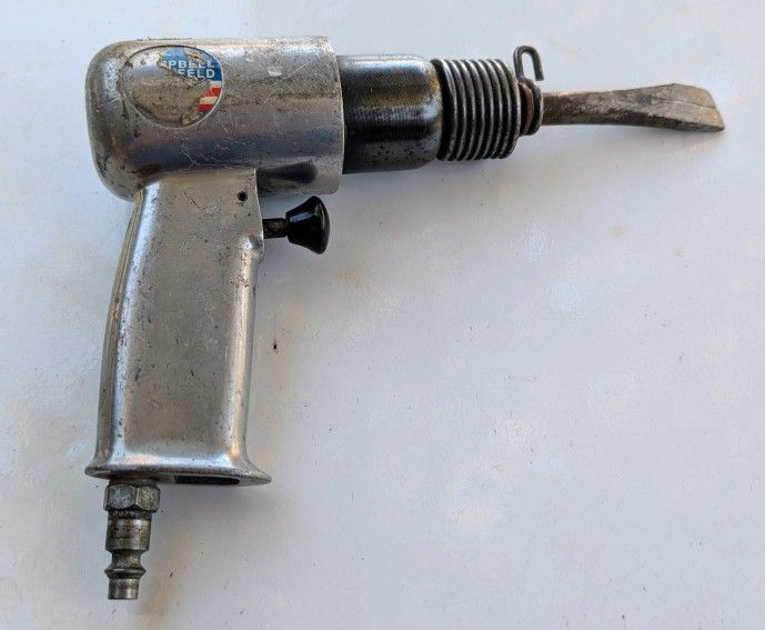 Vintage Campbell Hausfeld TL1003 Pneumatic Air Chisel Hammer