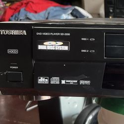 TOSHIBA DVD Video Player SD-2200