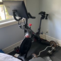 Peloton, Shoes, Mat & Dumbbells 