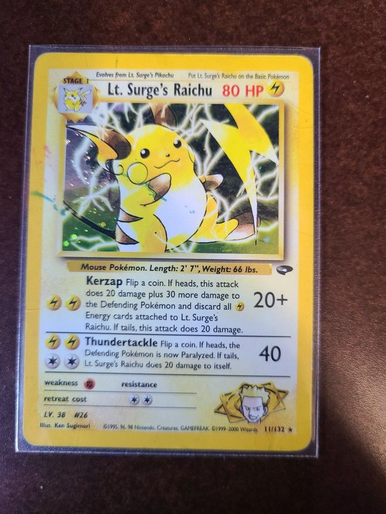 LT. Surge's Raichu #11