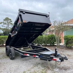 Load Trail 6 x 12 Low Side 10k Dump Trailer
