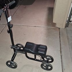 Scooter Steerable Walker Medical Scooter Crutch