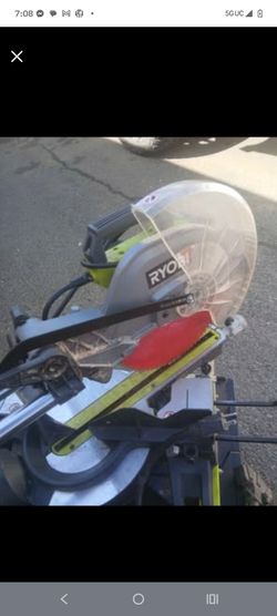 Ryobi double bevel miter saw