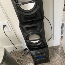 Blackweb Led Speaker With Remote 