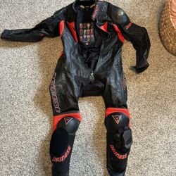Dainese Full leather Track suit Size 54