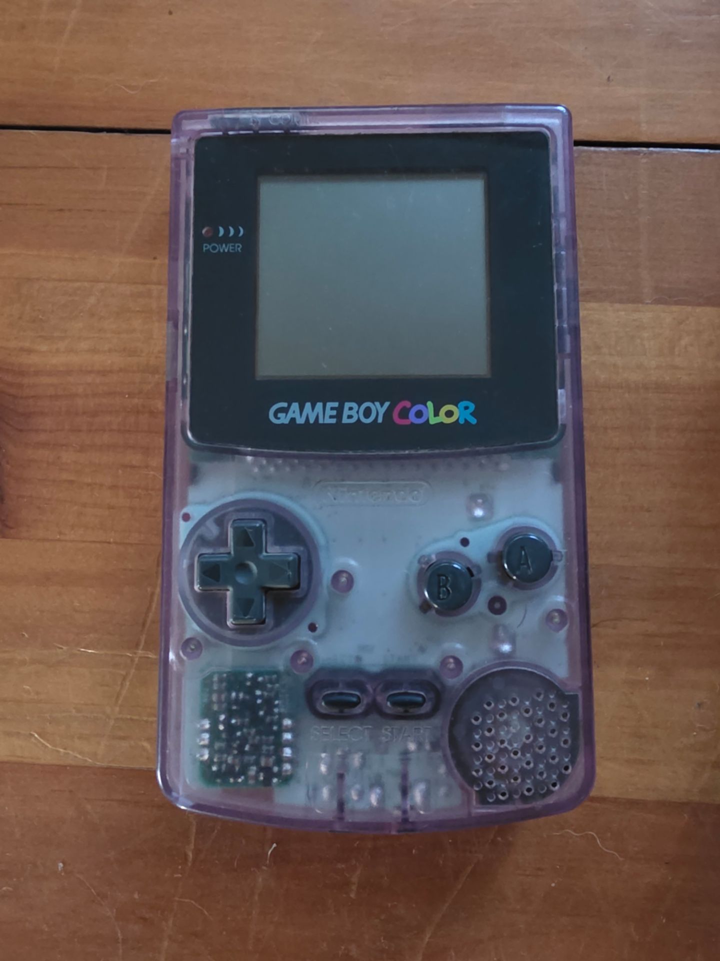 Nintendo Game Boy Color Atomic Purple Video Game Console