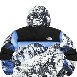 Supreme The North Face® Mountain Baltoro Mans Jacket Blue Size Medium FW17