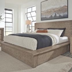 King Bed Frame - Solid Wood