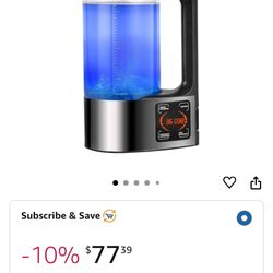 V8 Negative Ion Water Machine 