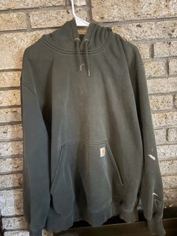 Green Carhartt hoodie