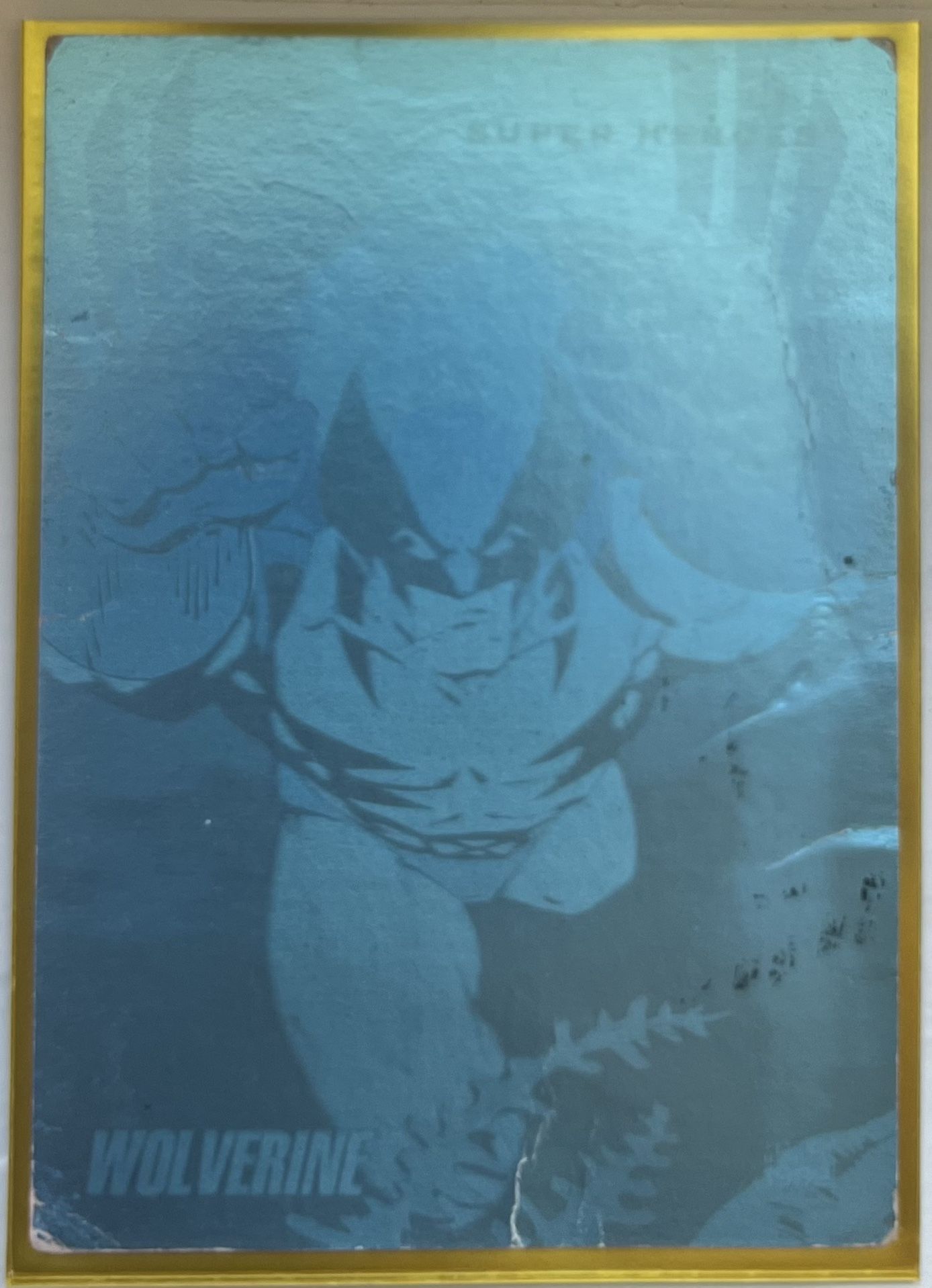 Holo Wolverine Trading Card 1991
