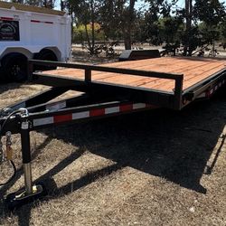 Iron Eagle 22’x8’ FlatBed Toy/Car Hauler - clean title/pink slip in hand (Willing to deliver)