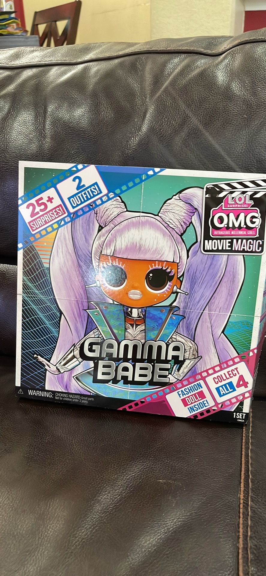 LOL Surprise OMG Movie Magic Gamma Babe Fashion Doll 